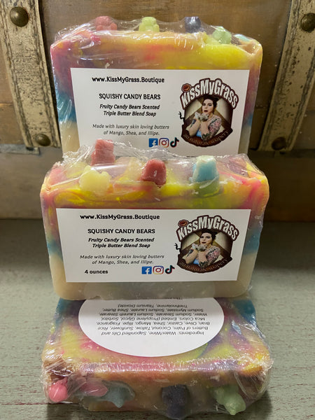Soap Squishy Candy Bears