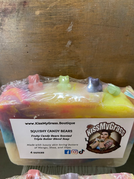 Soap Squishy Candy Bears