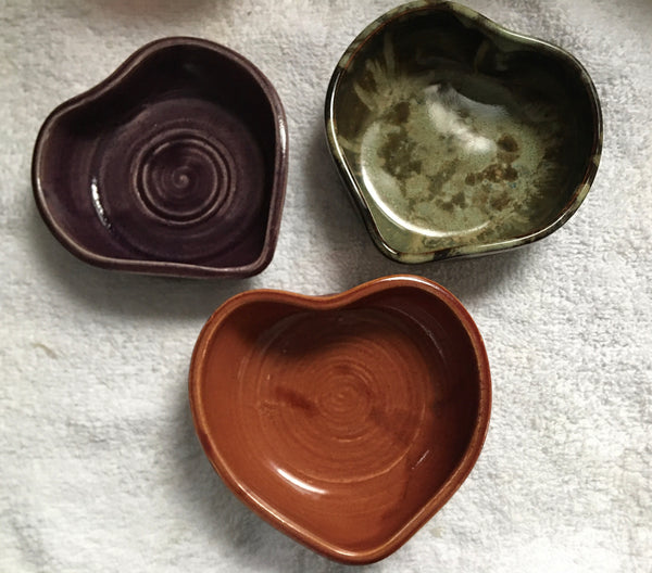 Heart Shaped Soap Dish with Rose Soap Gift Set